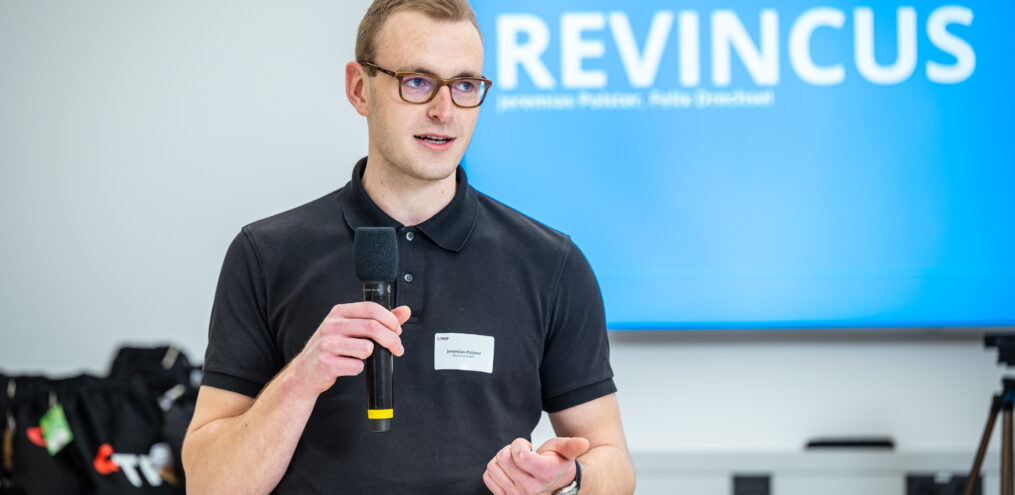 Investor Days Thüringen 2020: Jeremias Polster, Gründer und Geschäftsführer der revincus GmbH, Weimar.