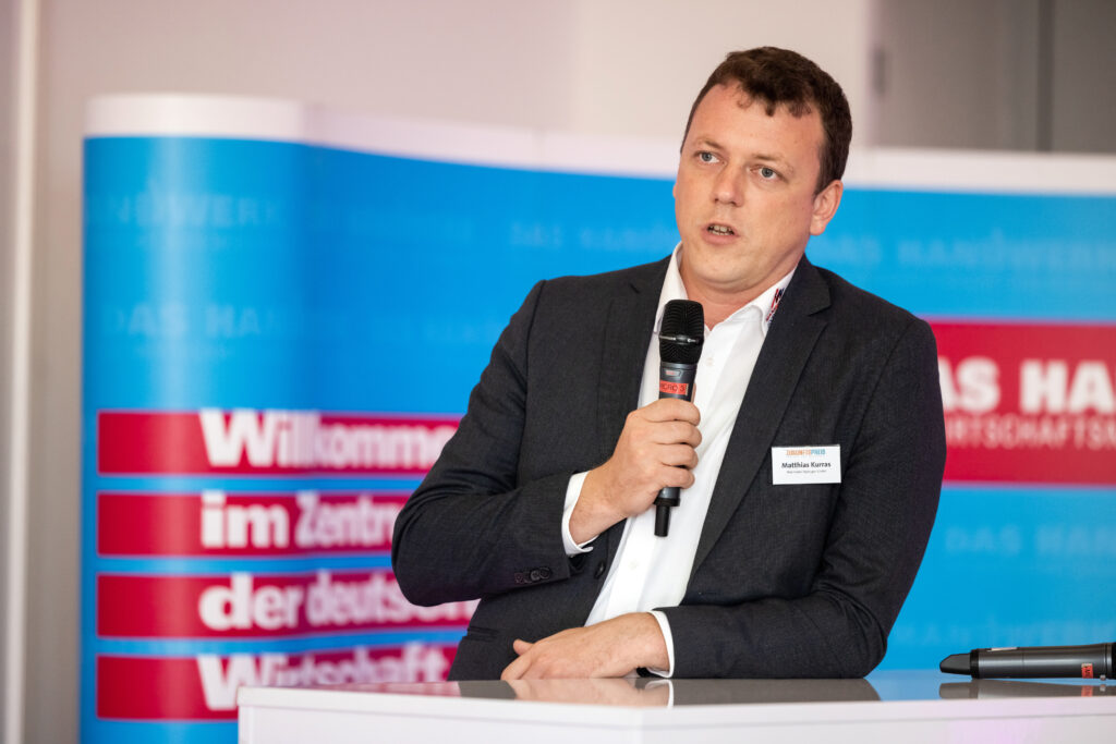 Mathias Kurras, Geschäftsführer der Firma Maximator Hydrogen GmbH in Nordhausen. Nominiert für den IHK-HWK-Zukunftspreis 2022.
