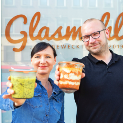 Janine und Michael Beyer, Gründer der Glasmahl GmbH aus Eisenach